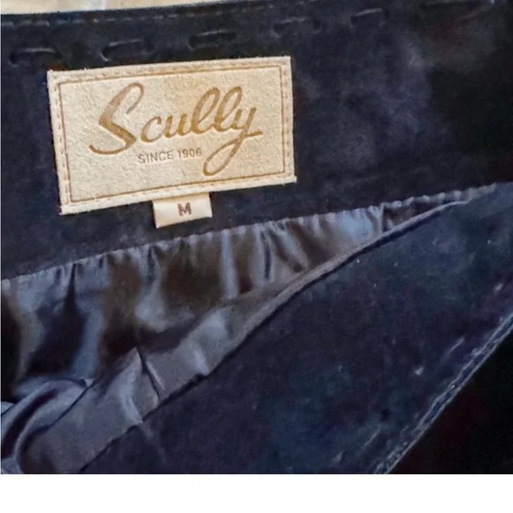 Scully Fringe Suede/Leather Midi Skirt - Picture 5 of 8